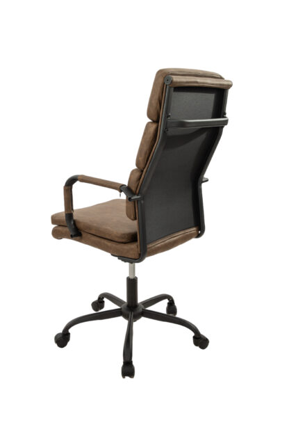 Scaun birou S-200, 118x43x46 cm, Maro, Piele Ecologica - imagine 6