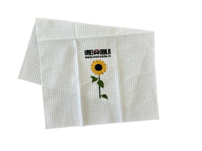 Set 2 prosoape bucatarie, model Toamna, 40x60 cm - imagine 2