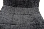 Scaun Bucatarie Tapitat S-208, Stofa, Gri - imagine 10