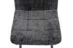 Scaun Bucatarie Tapitat S-208, Stofa, Gri - imagine 8