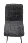 Scaun Bucatarie Tapitat S-208, Stofa, Gri - imagine 9