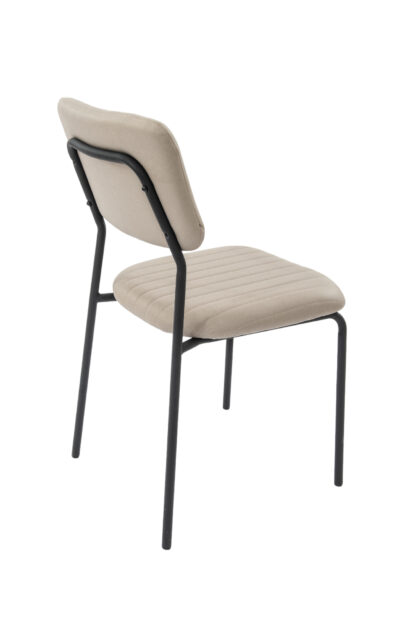 Scaun Bucatarie Tapitat S-210, Stofa, Cappucino - imagine 4