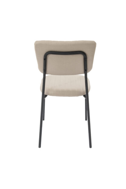 Scaun Bucatarie Tapitat S-210, Stofa, Cappucino - imagine 5