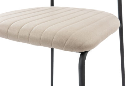 Scaun Bucatarie Tapitat S-210, Stofa, Cappucino - imagine 7
