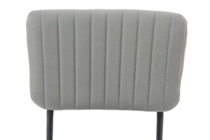 Scaun Bucatarie Tapitat S-210, Stofa, Gri - imagine 8