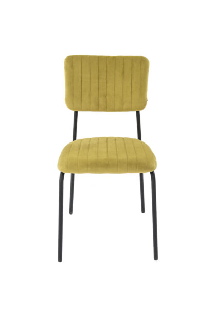 Scaun Bucatarie Tapitat S-211, Stofa, Fistic - imagine 2