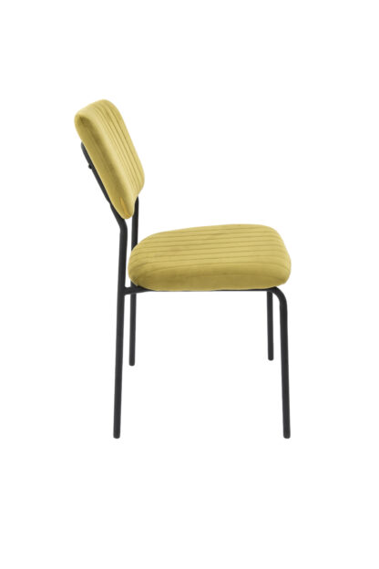 Scaun Bucatarie Tapitat S-211, Stofa, Fistic - imagine 3