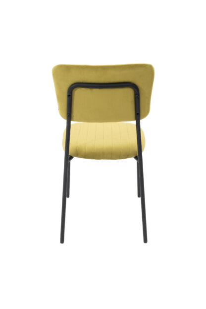 Scaun Bucatarie Tapitat S-211, Stofa, Fistic - imagine 5