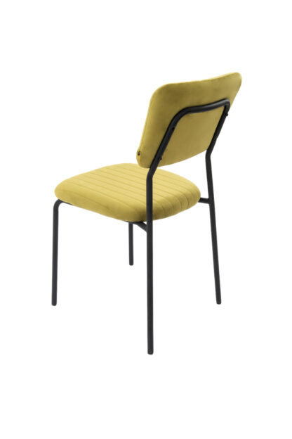 Scaun Bucatarie Tapitat S-211, Stofa, Fistic - imagine 6
