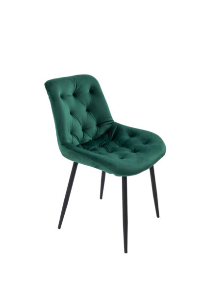 Scaun Bucatarie Tapitat S-212, Stofa, Verde