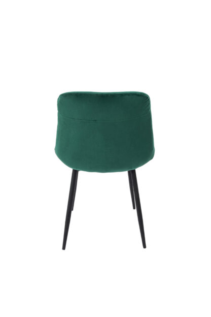 Scaun Bucatarie Tapitat S-212, Stofa, Verde - imagine 6