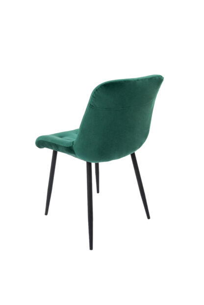 Scaun Bucatarie Tapitat S-212, Stofa, Verde - imagine 7