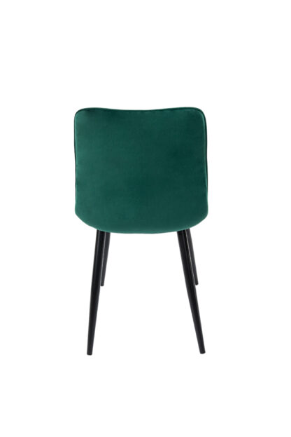 Scaun Bucatarie Tapitat S-214, Stofa, Verde - imagine 4