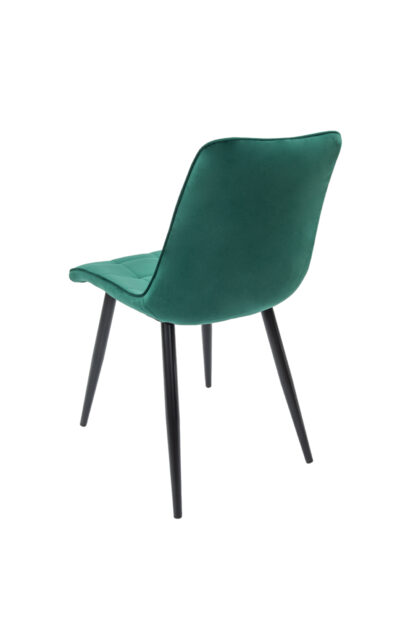 Scaun Bucatarie Tapitat S-214, Stofa, Verde - imagine 5