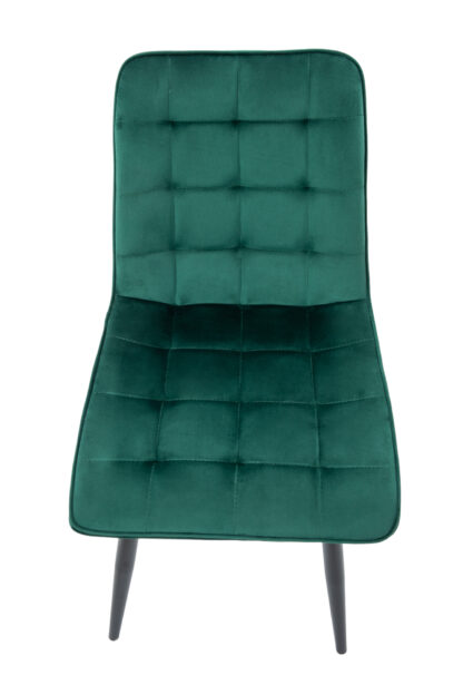 Scaun Bucatarie Tapitat S-214, Stofa, Verde - imagine 8