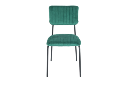 Scaun Bucatarie Tapitat S-211, Stofa, Verde - imagine 4