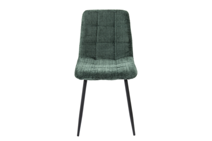 Scaun Bucatarie Tapitat S-208, Stofa, Verde - imagine 3