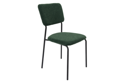 Scaun Bucatarie Tapitat S-209, Stofa, Verde