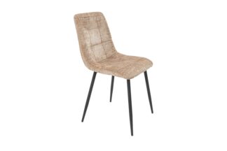 Scaun Bucatarie Tapitat S-208, Stofa, BEJ