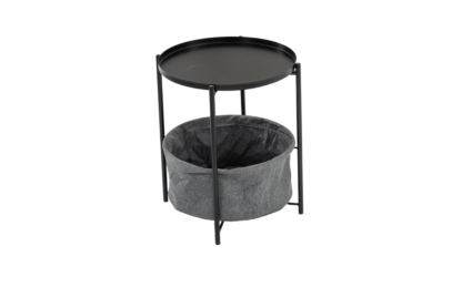 Masa cafea MC-134, 42x52x42 cm, Negru - imagine 4