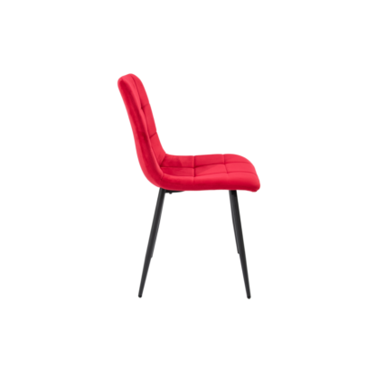Scaun Bucatarie S-205 Rosu 4 CUT - imagine 4