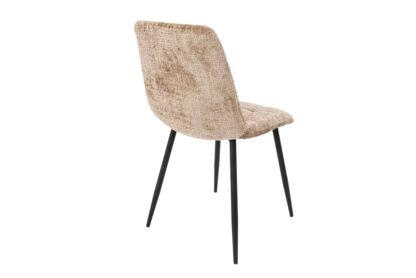 Scaun Bucatarie Tapitat S-208, Stofa, BEJ - imagine 4