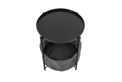 Masa cafea MC-134, 42x52x42 cm, Negru - imagine 2