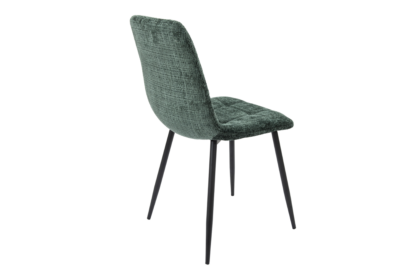 Scaun Bucatarie Tapitat S-208, Stofa, Verde - imagine 6