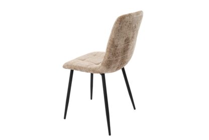 Scaun Bucatarie Tapitat S-208, Stofa, BEJ - imagine 6