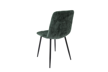 Scaun Bucatarie Tapitat S-208, Stofa, Verde - imagine 2