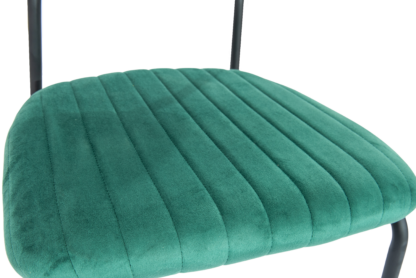 Scaun Bucatarie Tapitat S-211, Stofa, Verde - imagine 5