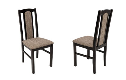 SET 4 Scaun din lemn masiv de fag tapitat cu stofa s-37 boss7 w2, wenge - imagine 7