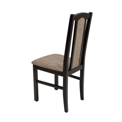 SET 4 Scaun din lemn masiv de fag tapitat cu stofa s-37 boss7 w2, wenge - imagine 5