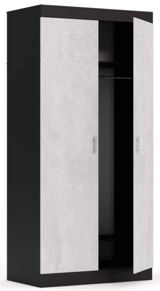 Dulap Terra 2D antracit/gri deschis