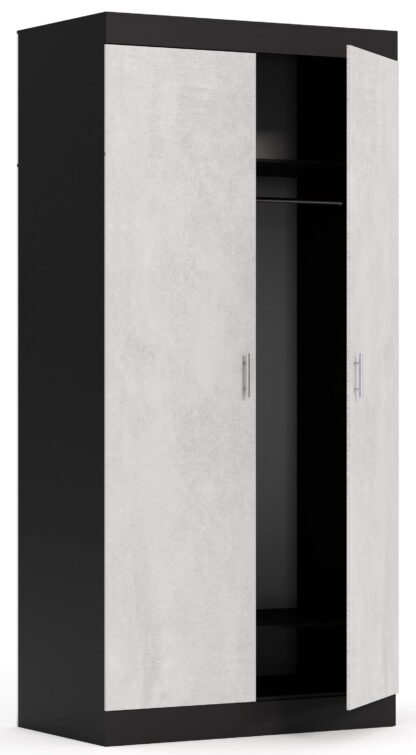 Dulap Terra 2D antracit/gri deschis
