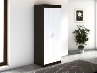 Dulap Terra 2D wenge/pin