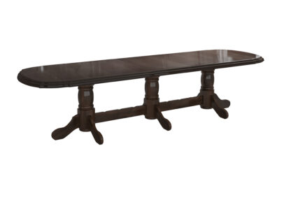 Masa extensibila 250-300x100 cm, Jork, lemn wenge