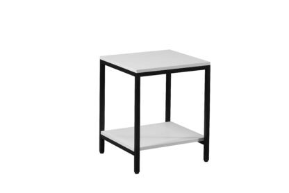 Masa cafea MC-129, alb, 40x40x50 cm, MDF