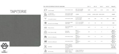 Pat Cozy cu saltea, 160x200 cm, Gri deschis - imagine 2