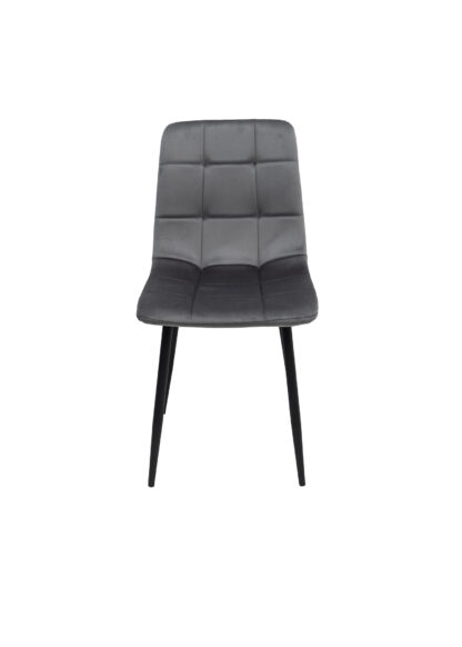 Scaun ML-4, tapitat stofa, gri - imagine 3