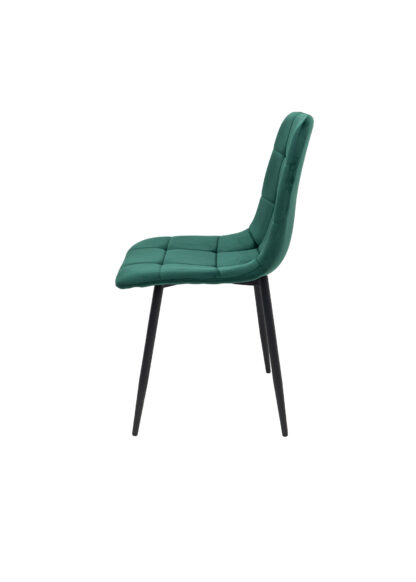 Scaun ML-4, tapitat stofa, verde - imagine 2