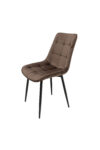 Scaun living HT2, stofa, maro