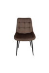 Scaun living HT2, stofa, maro - imagine 2