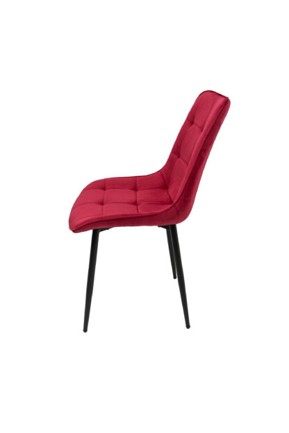 Scaun living HT2, stofa, rosu - imagine 4