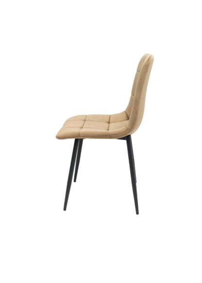 Scaun ML-4, tapitat stofa, crem - imagine 2