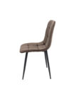 Scaun ML-4, tapitat stofa, maro - imagine 2
