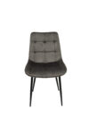 Scaun living HT2, stofa, gri - imagine 2
