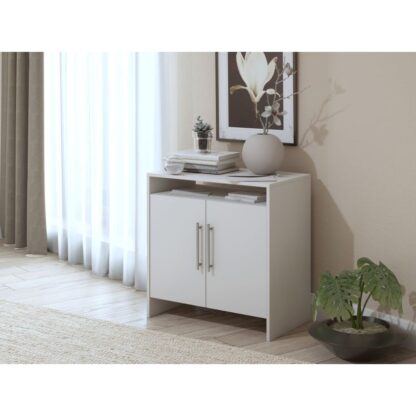 Comoda ECO, alb, 70x70x40 cm
