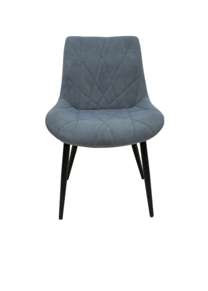Scaun ML-1, tapitat stofa, albastru - imagine 3