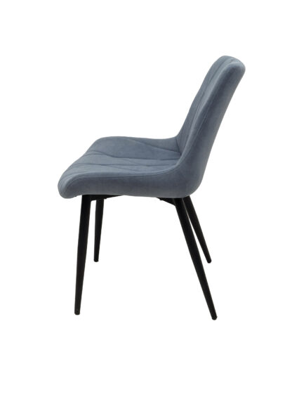 Scaun ML-1, tapitat stofa, albastru - imagine 2